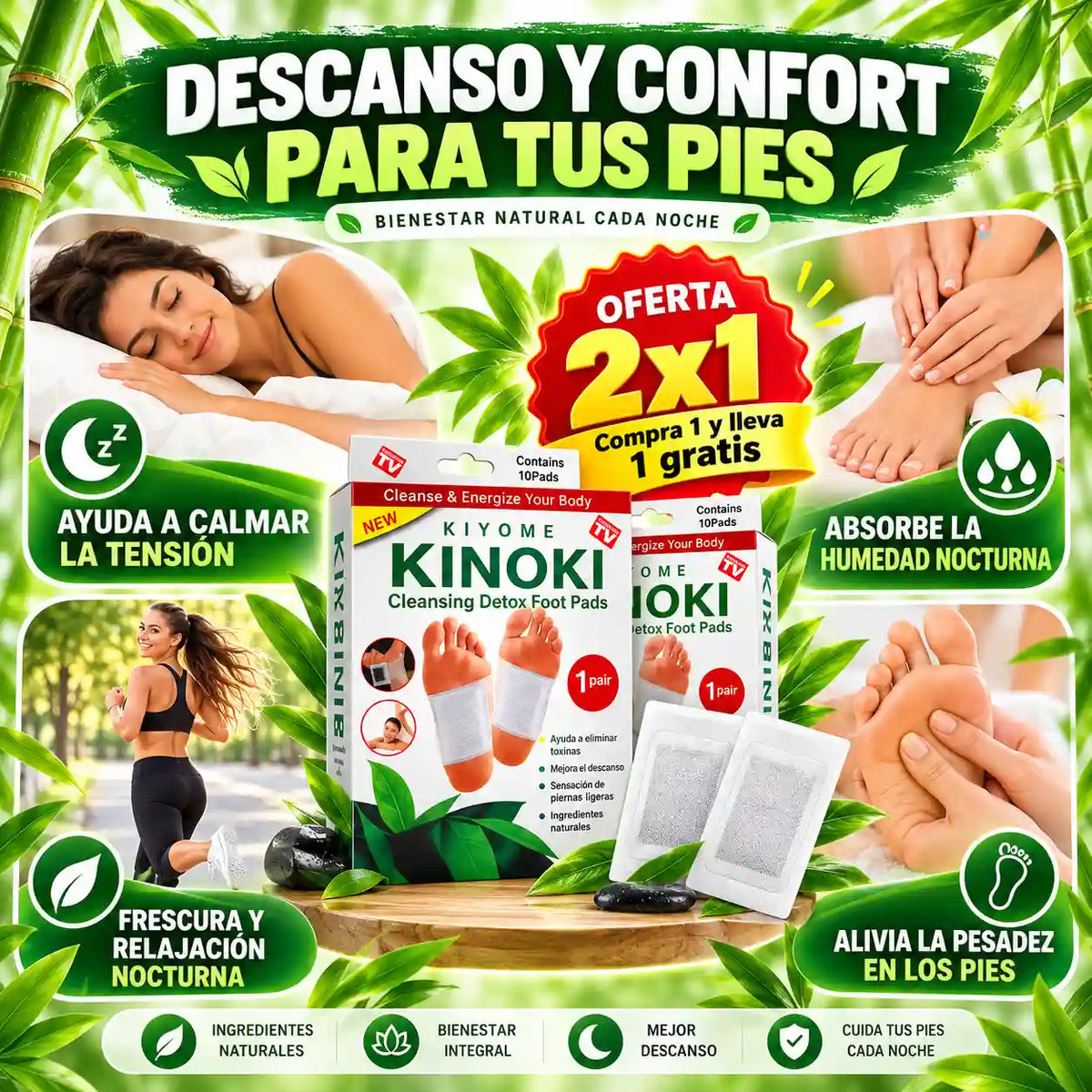 Kinoki - Parches para un Descanso Profundo