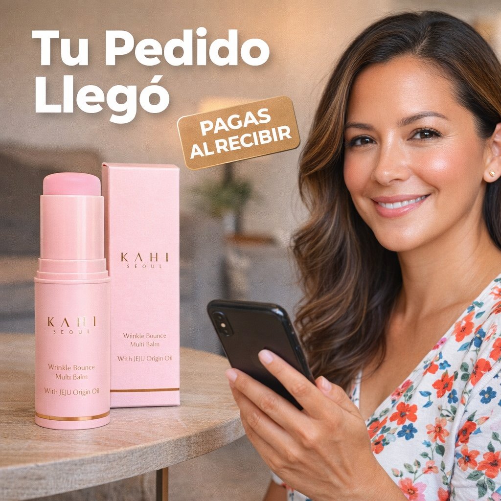 KAHI Bálsamo Antiarrugas - Piel Firme en Segundos · Cierre