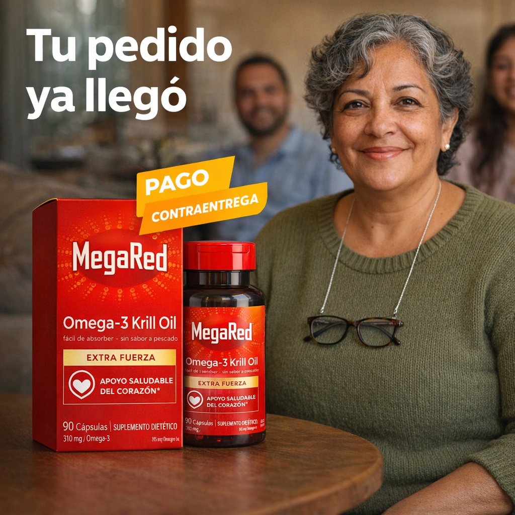 MegaRed Omega-3 Krill Alivio para la Rigidez y el Cansancio · Cierre