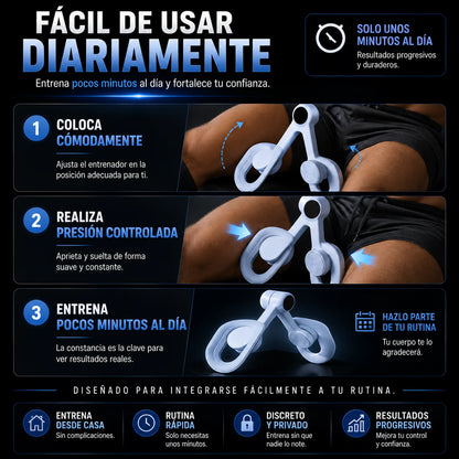 DrNuro™ Entrenador de Suelo Pélvico: deja de fallar justo cuando más importa.