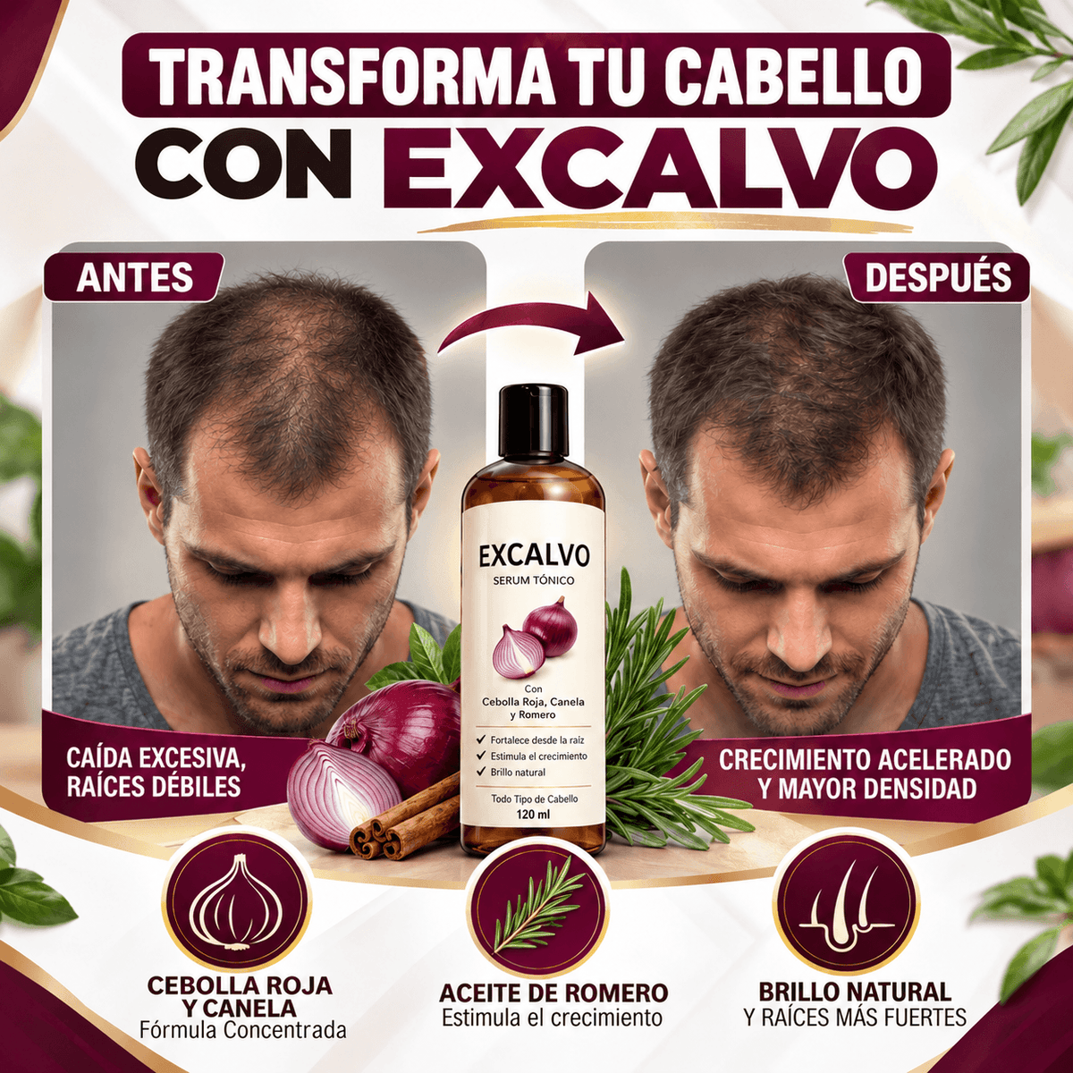 PROMO 2x1 | Shampoo Exalvo™ –  Estímulo para el Crecimiento Capilar