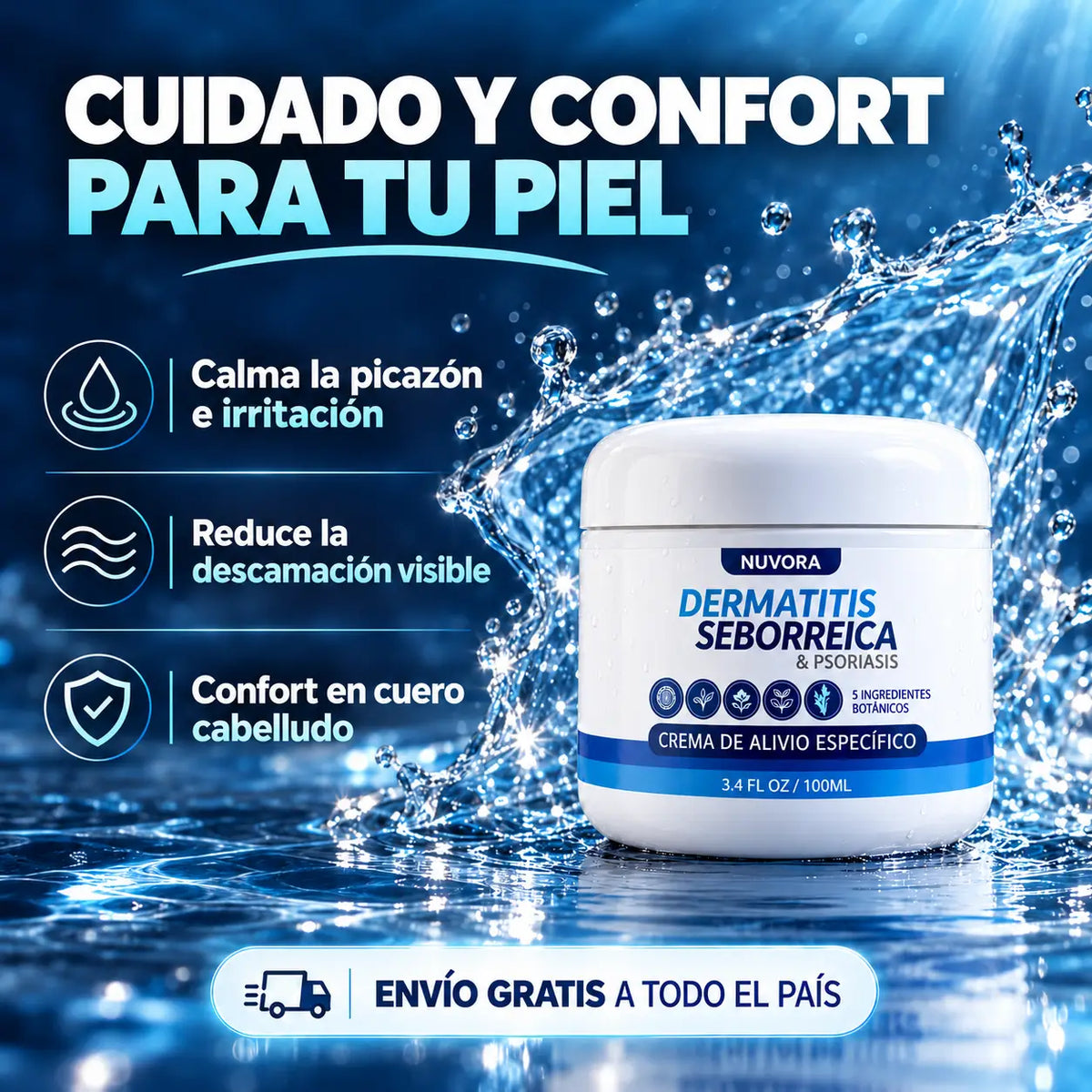 Nuvora™ – Cuidado Diario del Cuero Cabelludo