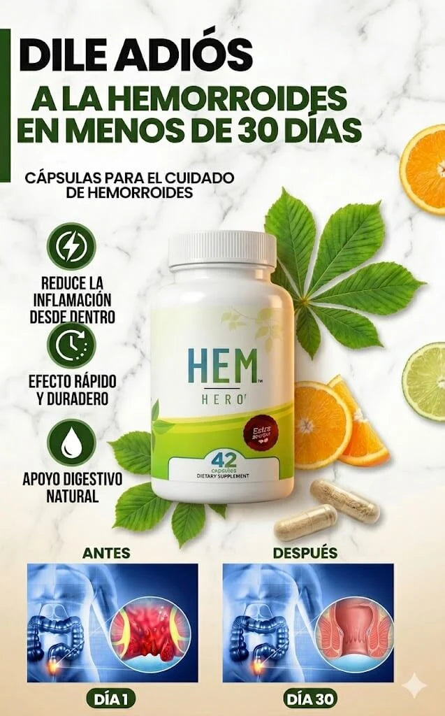 Hem Hero | Evita Cirugías y Cremas:  Natural, Segura y Discreta