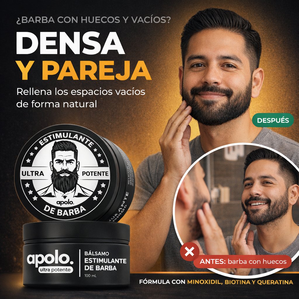 Apolo: Adiós a los Huecos en tu Barba · Portada