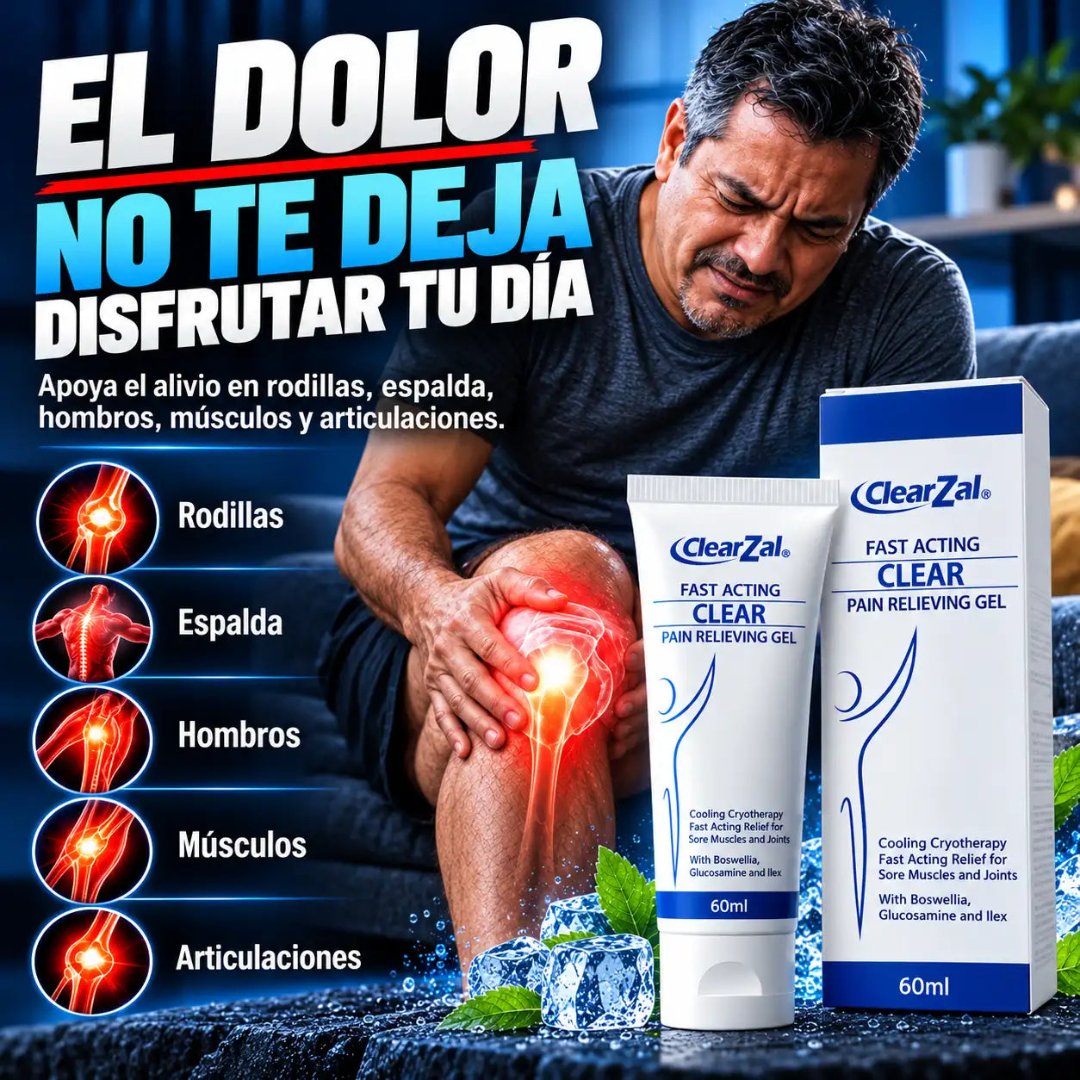 ClearZal: Basta de Noches sin Dormir por el Dolor · Portada