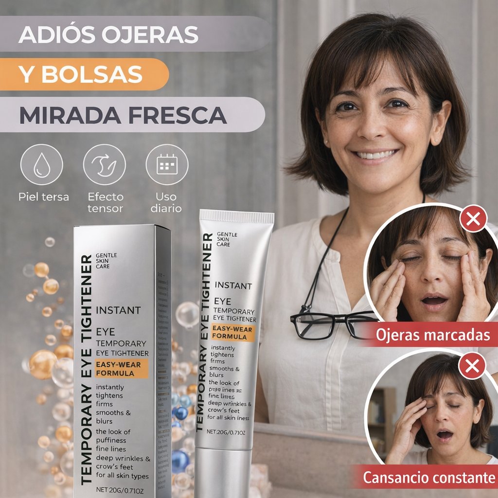 Gentle Skin Care Adiós Bolsas y Ojeras Bajo los Ojos · Portada