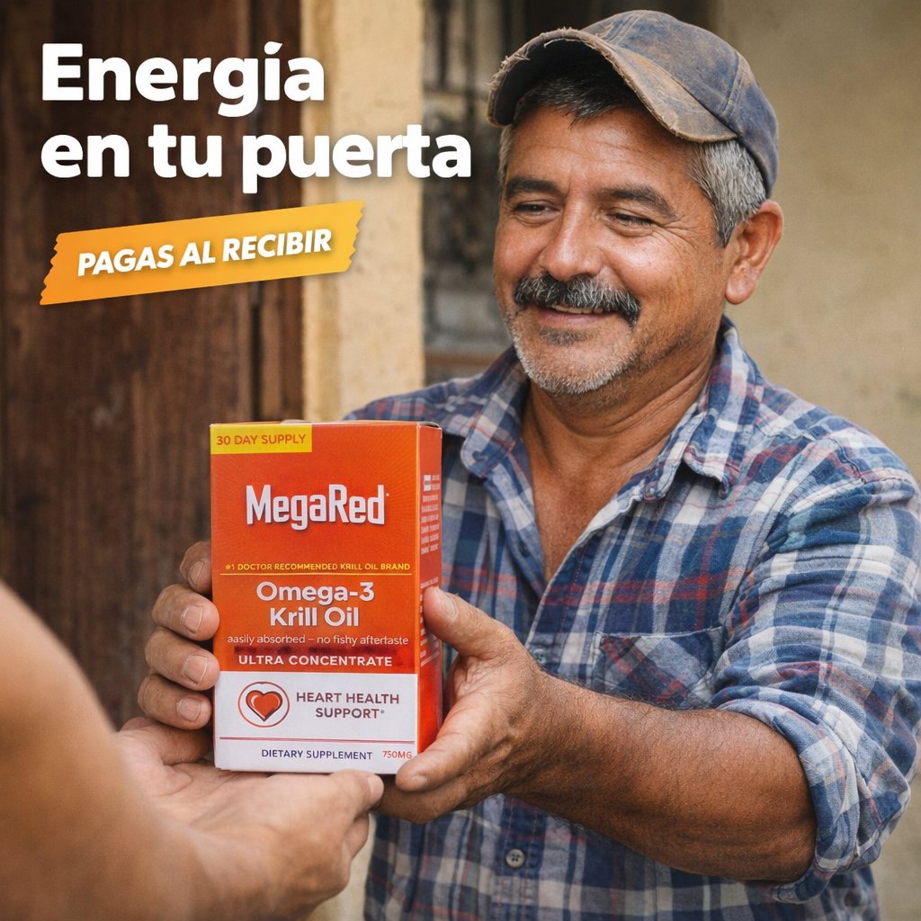 MegaRed Omega-3: Energía y Vitalidad Como a los 20 · Cierre