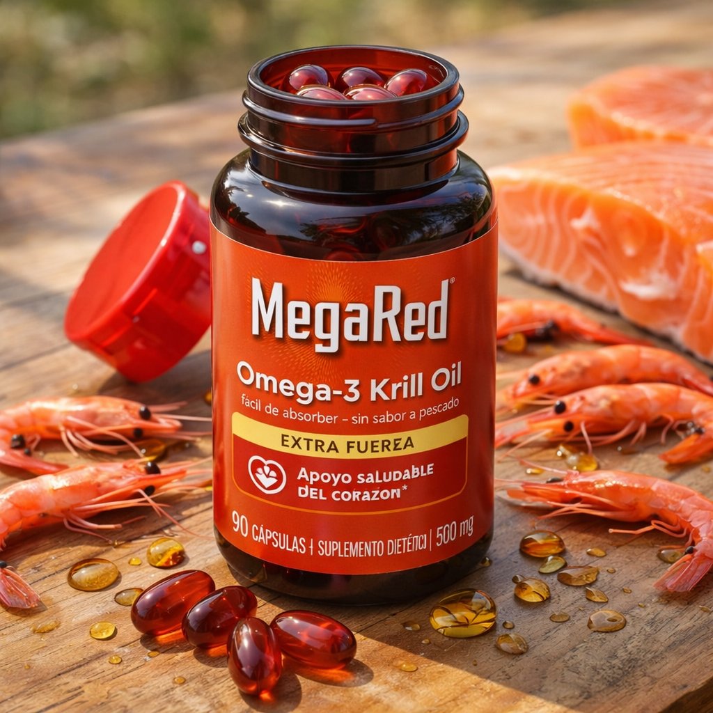 MegaRed Omega-3 Krill Alivio para la Rigidez y el Cansancio · Por qué es diferente