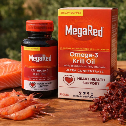 MegaRed Omega-3: Energía y Vitalidad Como a los 20 · Por qué es diferente