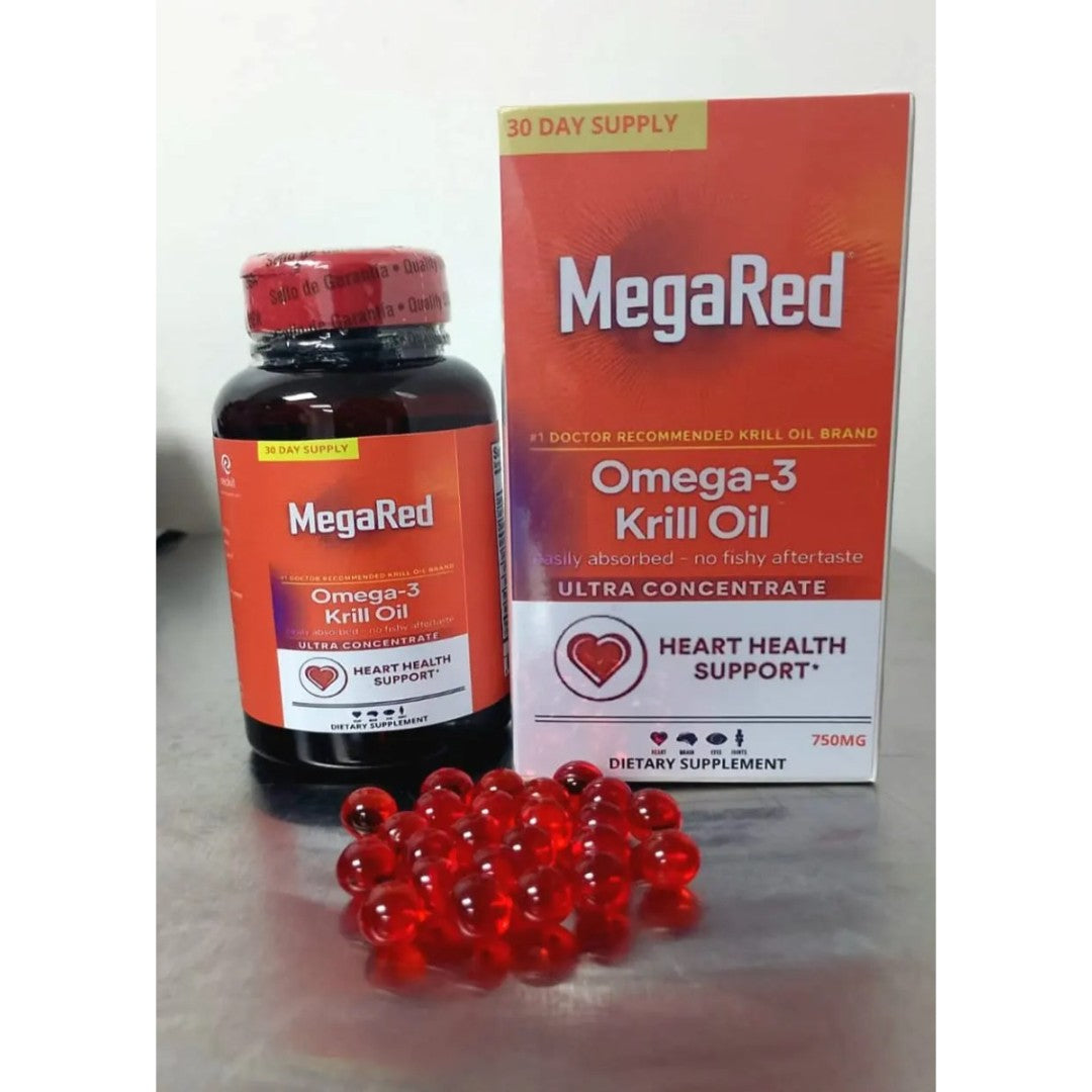 MegaRed Omega-3: Energía y Vitalidad Como a los 20 · Foto del producto