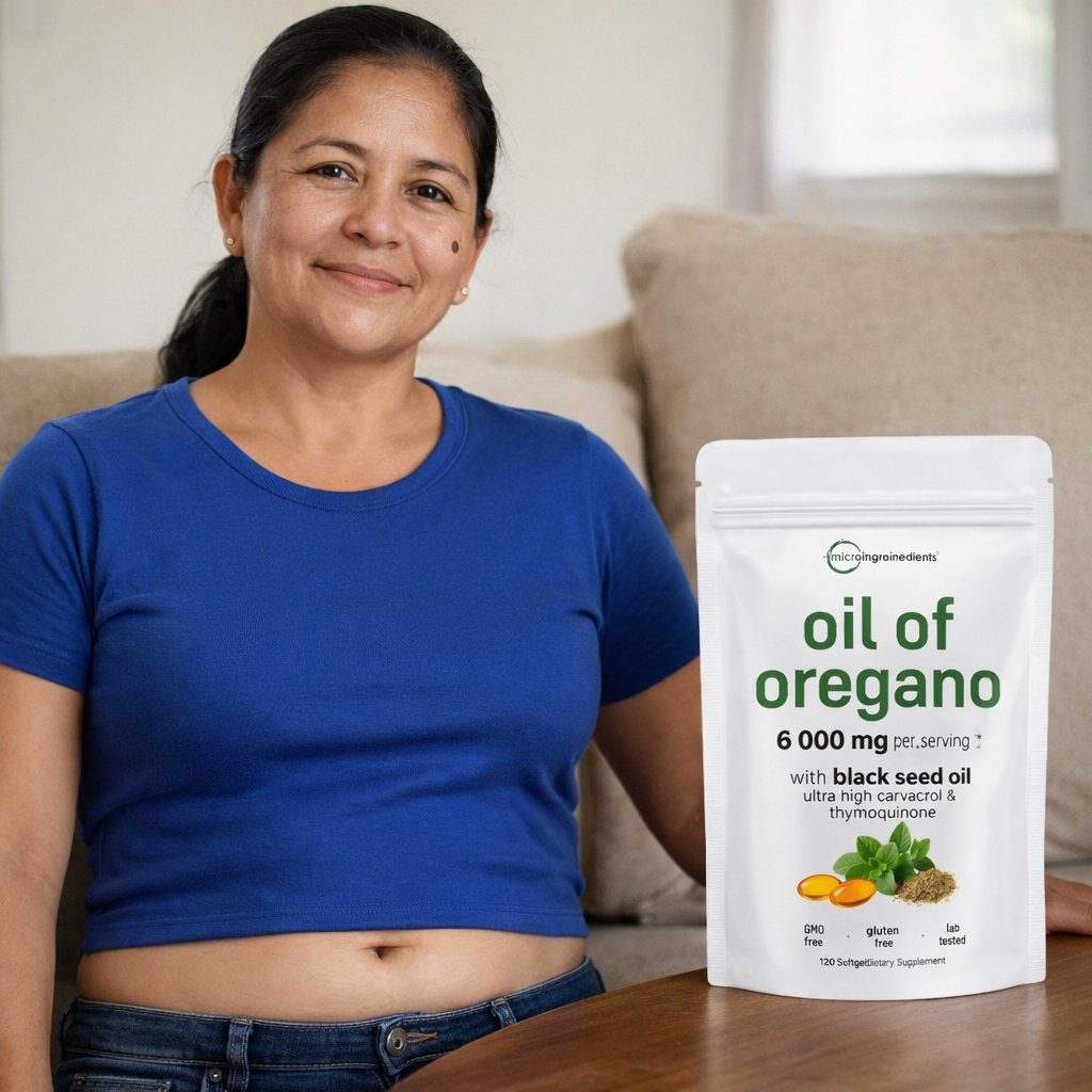 Microingredients Adiós Estómago Hinchado - Aceite de Orégano · Beneficio 2