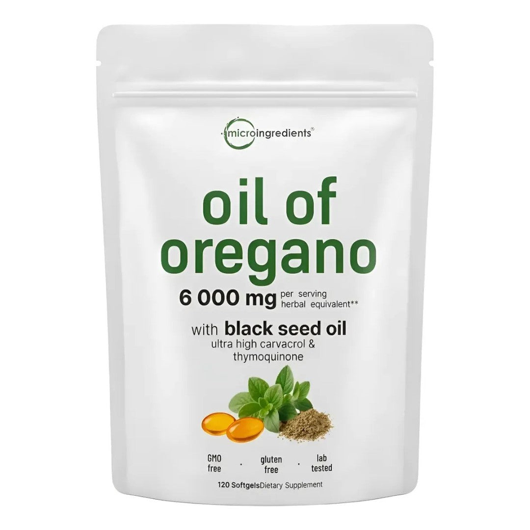 Microingredients Adiós Estómago Hinchado - Aceite de Orégano · Foto del producto