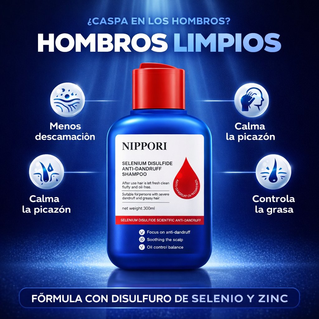 Nippori Control Caspa: Cuero Cabelludo Limpio y Sin Picazón · Portada