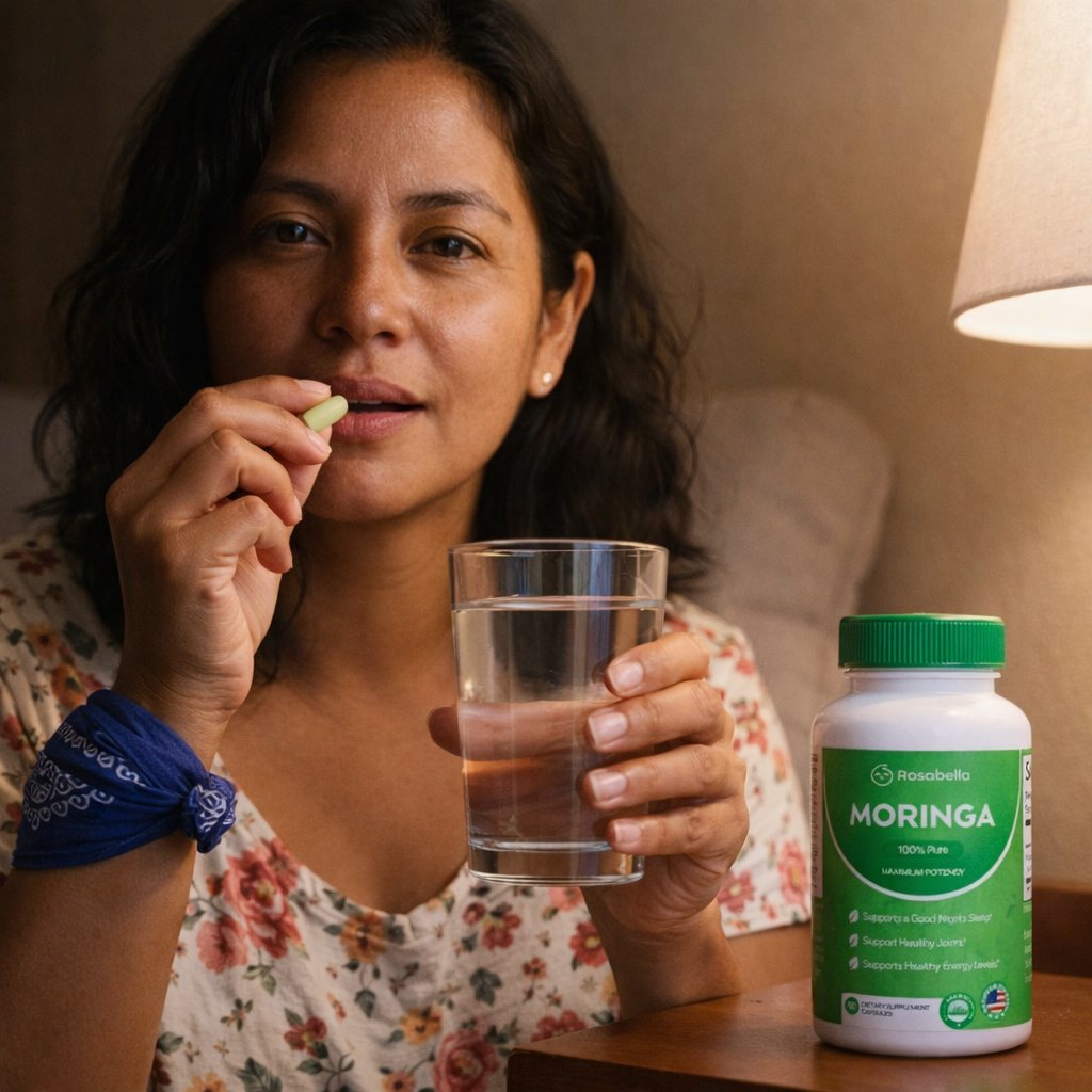 Rosabella Moringa: Energía Natural y Descanso Reparador · Beneficio 2