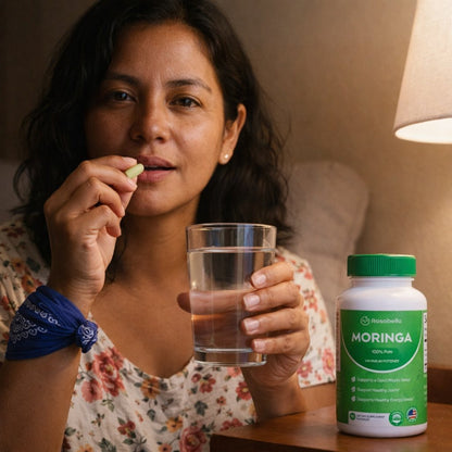 Rosabella Moringa: Energía Natural y Descanso Reparador · Beneficio 2