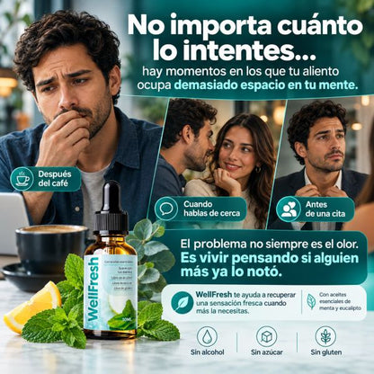 WellFresh: Cuando Nada Calma tu Mal Aliento que Siempre Vuelve · Foto del producto