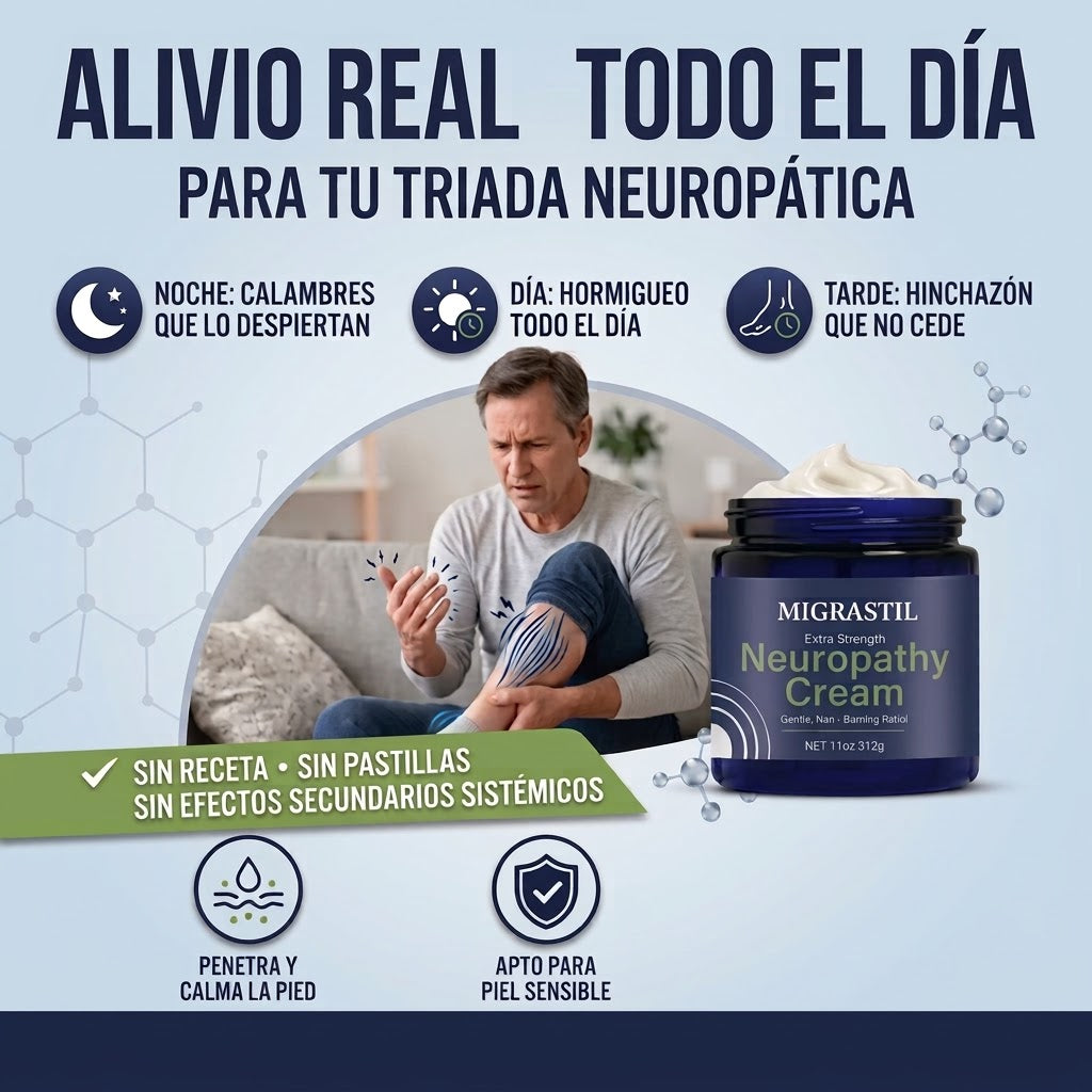 Migrastil®™ | ALIVIO TÓPICO PARA CALAMBRES Y HORMIGUEO